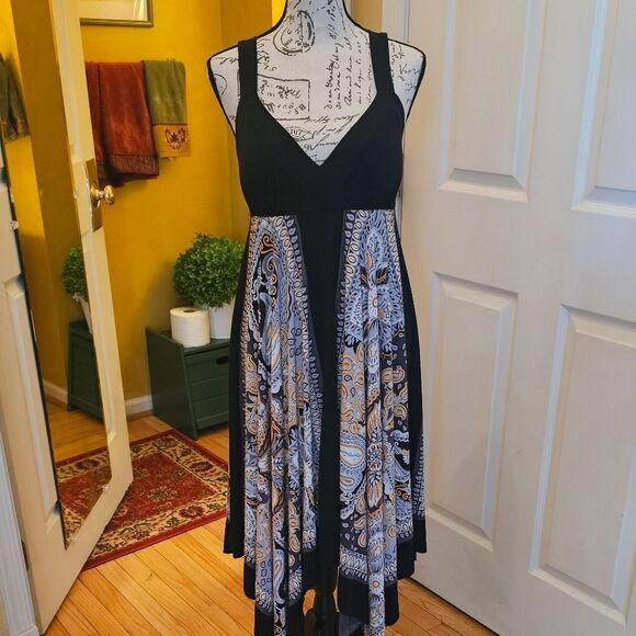 VINTAGE SHERI MARTIN MIDI DRESS - Picture 1 of 7